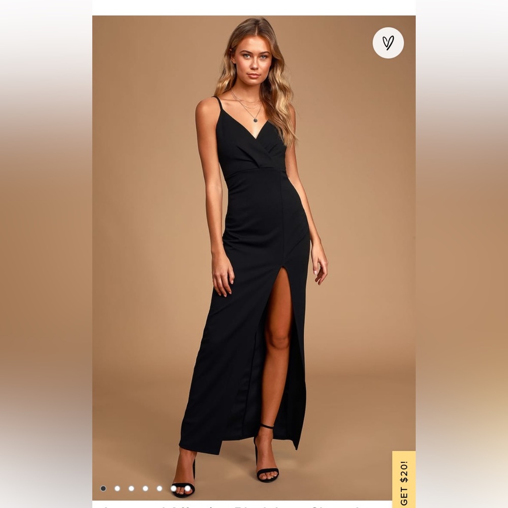 Lulus black dress